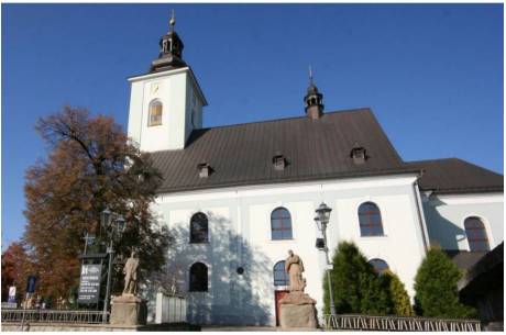 parafia p.w. św. ap. Piotra i Pawła w Skoczowie/ fot. arc.ox.pl
