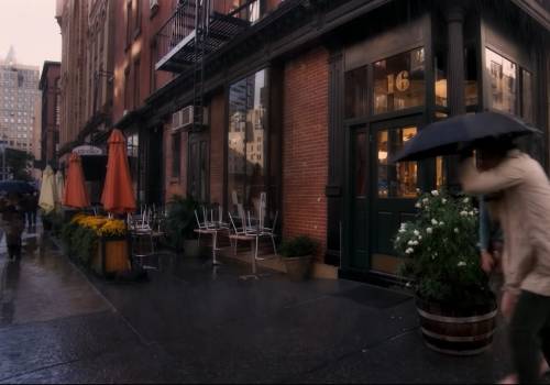Kadr z filmu Deszczowy Dzień w Nowym Jorku