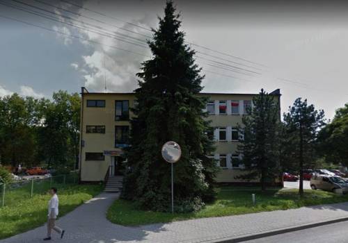 Główna siedziba Powiatowej Stacji Sanitarno-Epidemiologicznej w Cieszynie przy ul. Liburnia 2a. Źródło: Google Street View