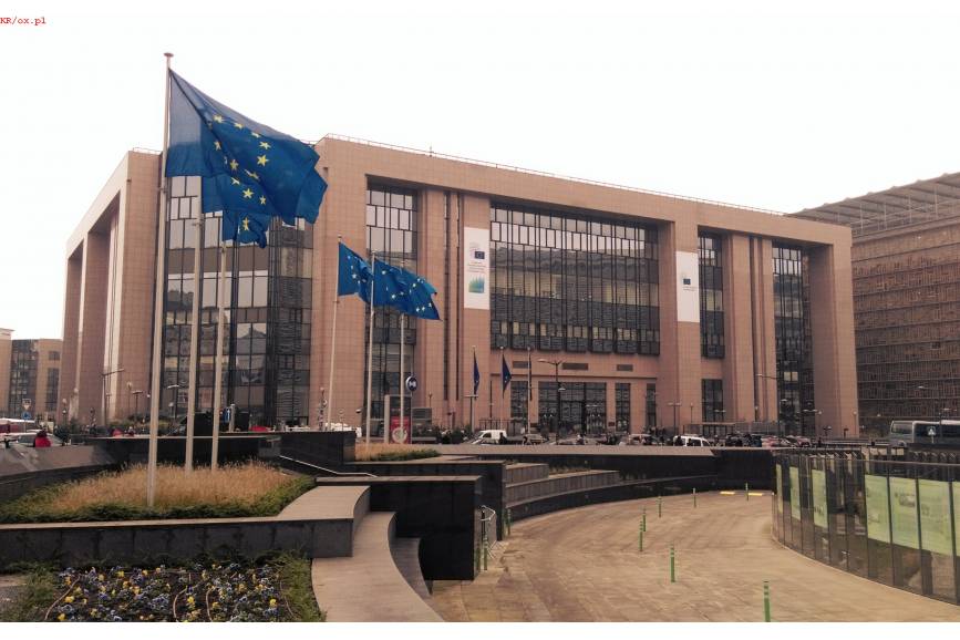 Justus Lipsius - budynek pomocniczy Rady Europejskiej, czyli instytucji, w której zasiadają prezydenci i premierzy państw członkowskich Unii Europejskiej. Fot. KR/ox.pl