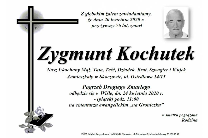 Zmarł Zygmunt Kochutek